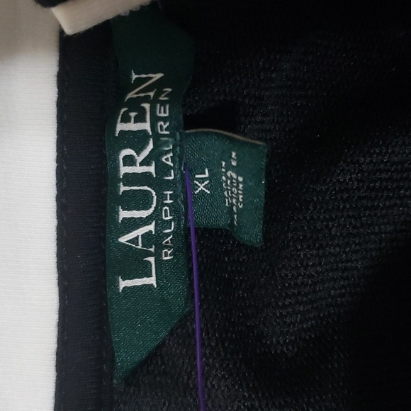 Lauren by Ralph Laren. Black & White; Full Zip; 3 Pocket Jacket. EUC. Size XL - Picture 14 of 15